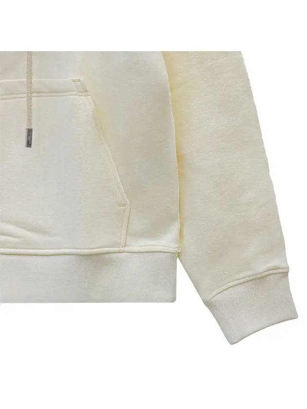 Flower Back Logo Hoodie Ivory W241TS36733I - WOOYOUNGMI - BALAAN 10