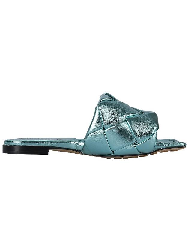 Lido Slippers Blue - BOTTEGA VENETA - BALAAN 5