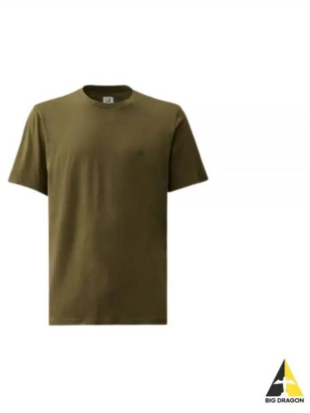 30/1 Jersey Goggle Short Sleeve T-Shirt Green - CP COMPANY - BALAAN 2