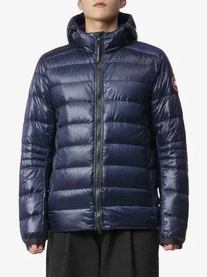 Crofton Hooded Down Padding Jacket Atlantic Navy - CANADA GOOSE - BALAAN 2