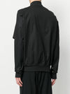 Raglan Zipper Bomber Jacket Black - RICK OWENS - BALAAN 10