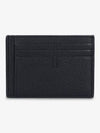 B-Cut Clip Leather Card Wallet Black - BURBERRY - BALAAN 2