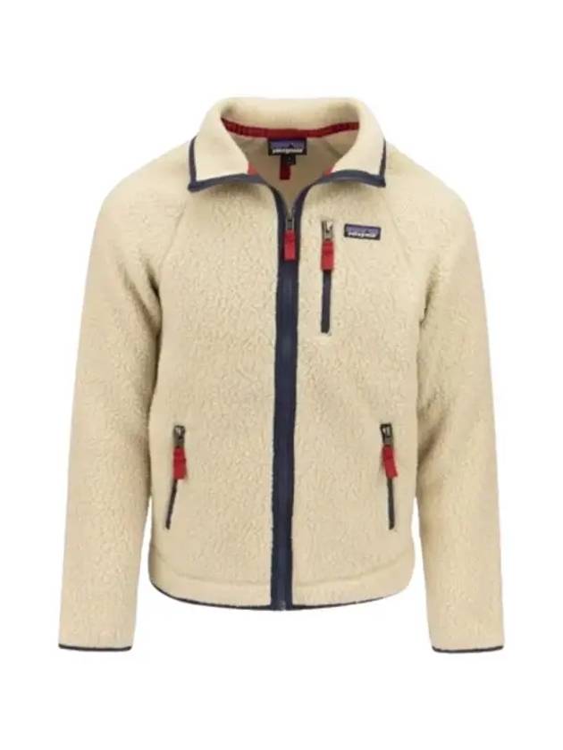 Retro Pile Fleece Zip-Up Jacket Light Khaki - PATAGONIA - BALAAN 3