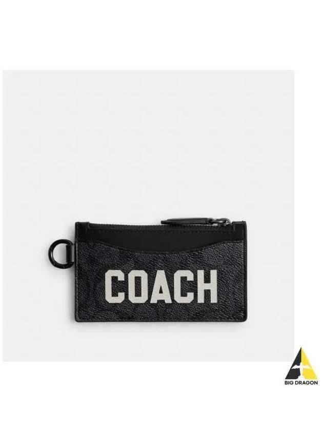 Home Card Case in Signature Graphic CP274 A5F - COACH - BALAAN 1