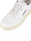 Medalist Low Top Sneakers Beige White - AUTRY - BALAAN 8