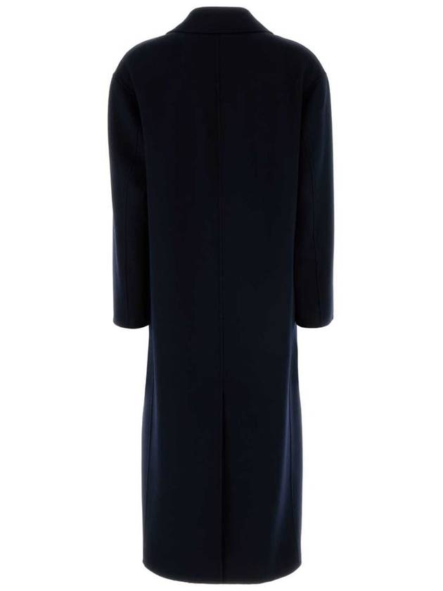 Favola Virgin Wool Double Coat Blue Navy - S MAX MARA - BALAAN 3