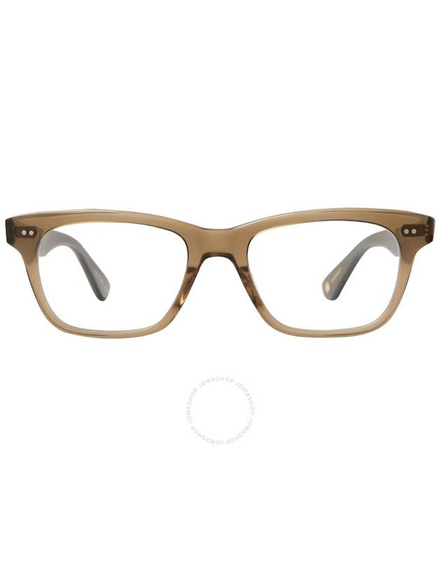 Garrett Leight BUCHANAN Demo Square Eyeglasses 1136 OLIO 49 - GARRETT LEIGHT - BALAAN 1