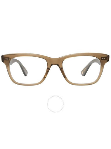 Garrett Leight BUCHANAN Demo Square Eyeglasses 1136 OLIO 49 - GARRETT LEIGHT - BALAAN 1