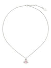 ORB Logo Necklace Silver - VIVIENNE WESTWOOD - BALAAN 1