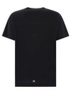 Logo Oversized Fit Cotton Short Sleeve T-Shirt Black - GIVENCHY - BALAAN 3