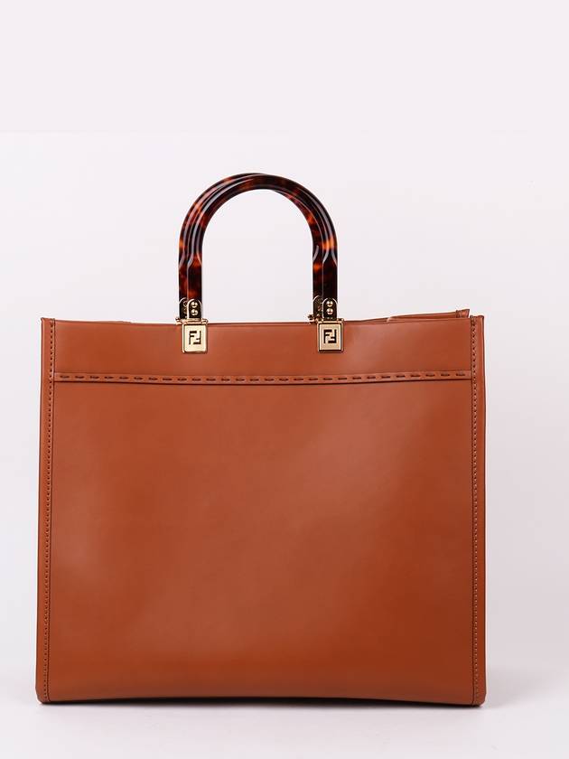 Brown Sunshine Medium Tod and Shoulder Bag - FENDI - BALAAN 4