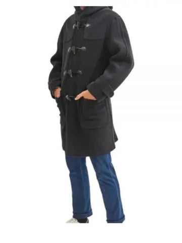 Saturne II Anthracite 7703 59 Saturn Classic Duffel Coat - SAINT JAMES - BALAAN 1