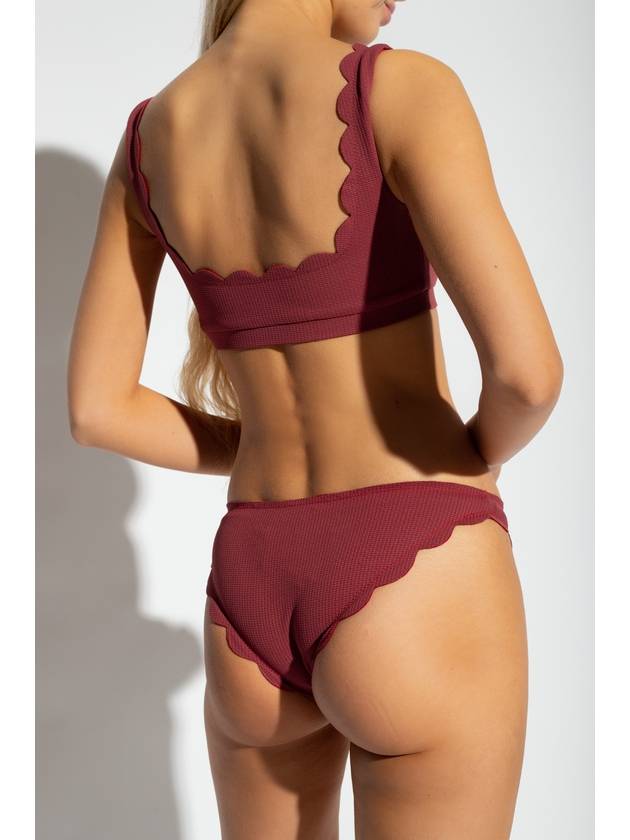 Marysia ‘Broadway’ Bikini Briefs, Women's, Burgundy - MARYSIA - BALAAN 3