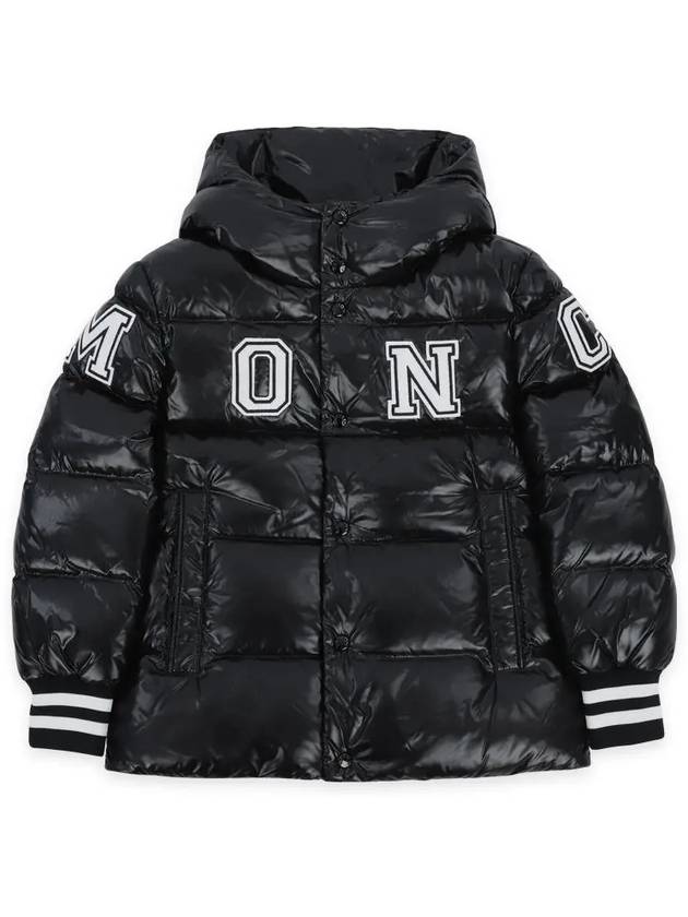 Kids BAYAN Down Padded Jacket Black 1A00016 5963V 999 8 10A - MONCLER - BALAAN 1