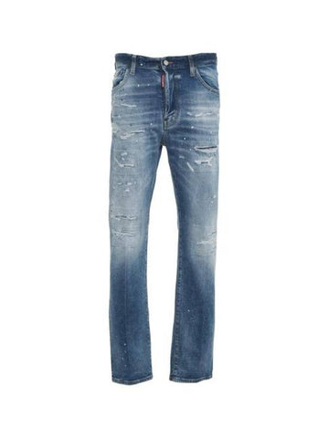 Cool Guy Carrot Fit Denim Jeans Blue - DSQUARED2 - BALAAN 1