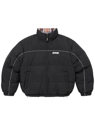 Reversible Puffer Padding Black - SUPREME - BALAAN 1