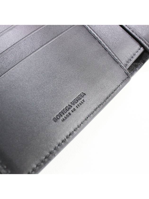 Intrecciato Weaving Half Wallet Black - BOTTEGA VENETA - BALAAN 10