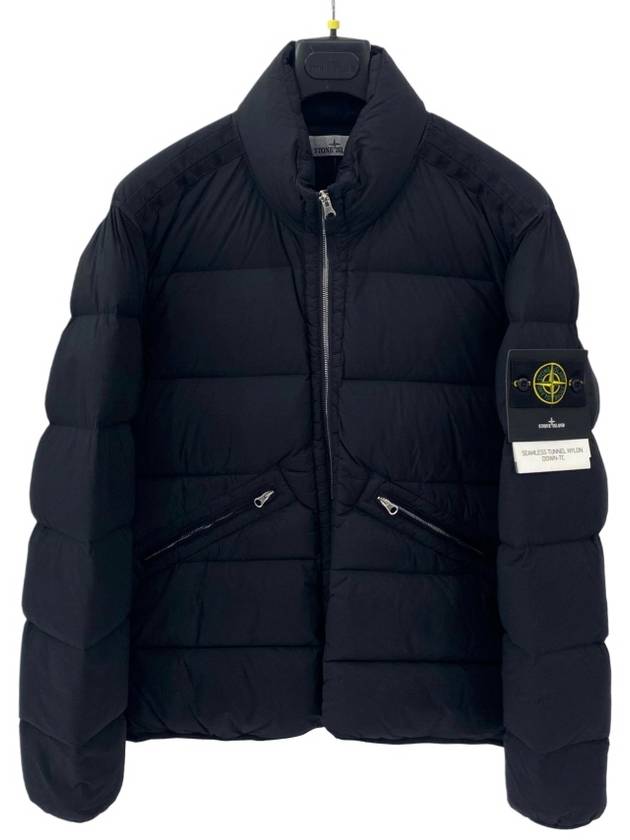 Seamless Tunnel Nylon Down TC Padding Black - STONE ISLAND - BALAAN 2