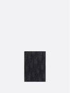 Bi-Fold Card Holder Black  Oblique Jacquard - DIOR - BALAAN 4