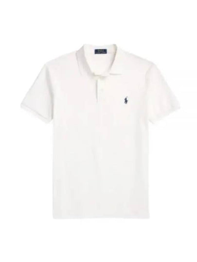 Polo Pony Motif  Polo Shirt White - POLO RALPH LAUREN - BALAAN 2