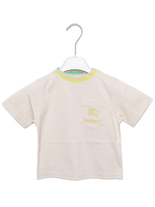 Kids T Shirt 8079785 Cream - BURBERRY - BALAAN 3