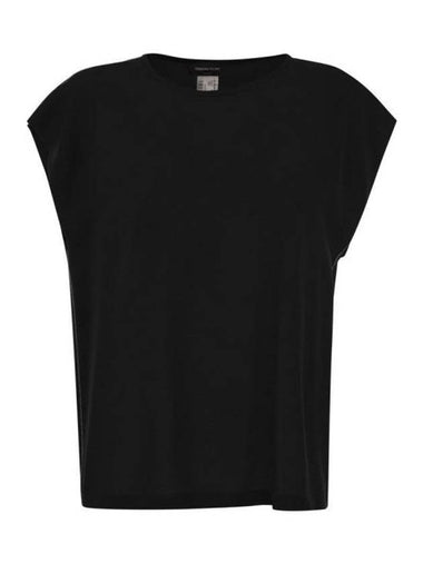 Long Sleeve T-Shirt TPD264F221 D646 825 BLACK - FABIANA FILIPPI - BALAAN 1