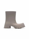 Square Toe Rubber Rain Boots Beige - BALENCIAGA - BALAAN 2