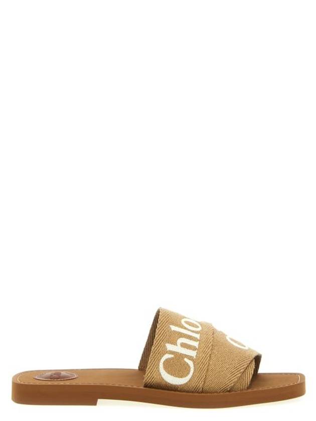 Woody Flat Mules Beige - CHLOE - BALAAN 1