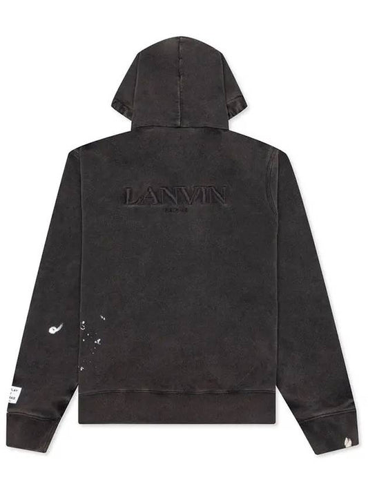 x Gallery Department Men's Logo Embroidery Painting Hooded ZipUp HOG006 S1 - LANVIN - BALAAN 2