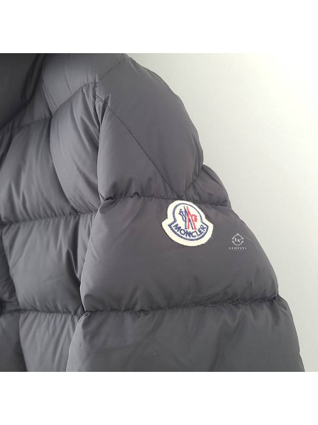 Cluny Long Down Jacket Black - MONCLER - BALAAN 5