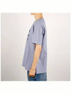 Racing Fox Short Sleeve T-Shirt Light Blue - MAISON KITSUNE - BALAAN 4