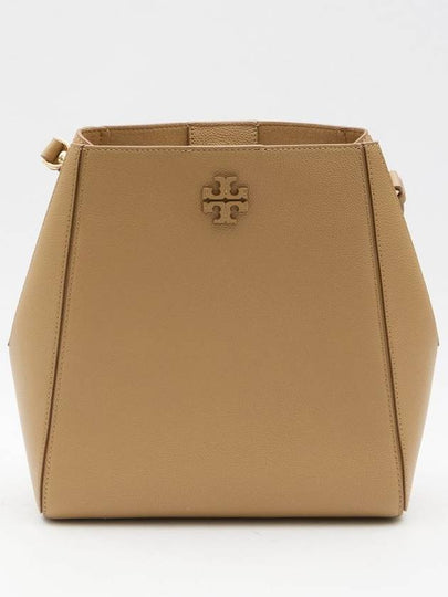 Logo Leather Bucket Bag Tiramisu - TORY BURCH - BALAAN 2