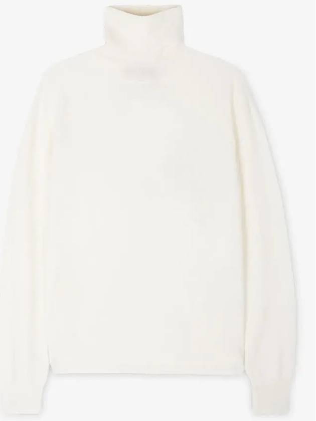 Women's Radura Wool Turtleneck Ivory - MAX MARA - BALAAN 3