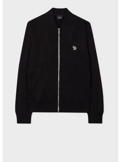 Zebra Logo Cotton Bomber Jacket Navy - PAUL SMITH - BALAAN 2