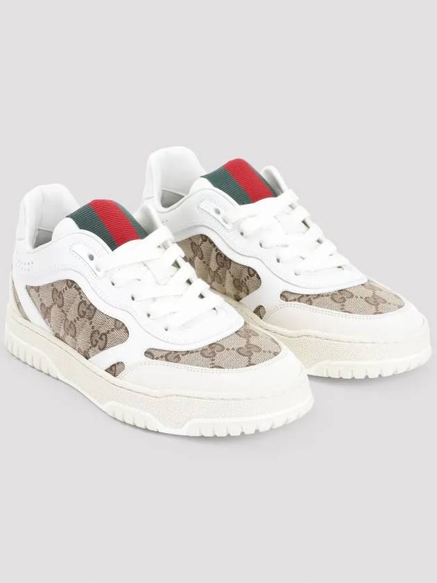 Original GG Canvas Low Top Sneakers White Beige - GUCCI - BALAAN 4