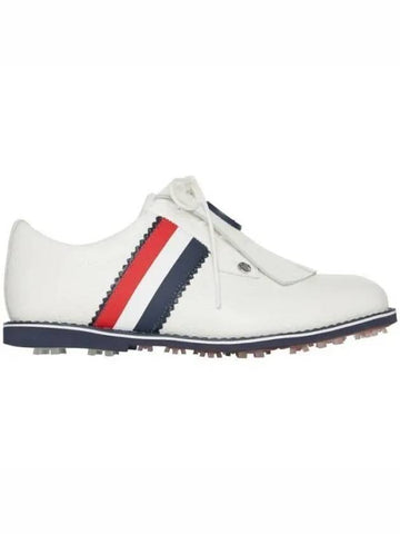 Kiltie Gallivanter Striped Spike Shoes Snow - G/FORE - BALAAN 1