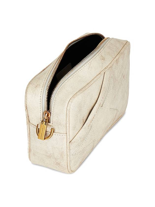 Star Leather Shoulder Bag Ivory - GOLDEN GOOSE - BALAAN 5