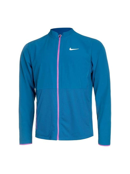 Court Advantage Tennis Track Jacket Blue - NIKE - BALAAN 2