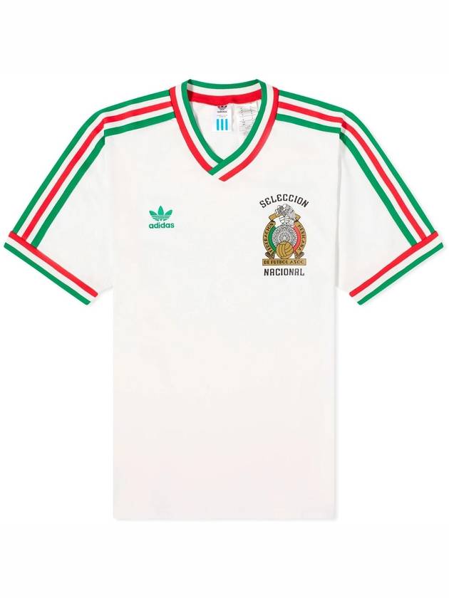 Mexico 1985 Away Short Sleeve T-Shirt White - ADIDAS - BALAAN 1