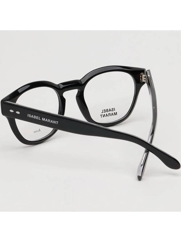 Glasses frame IM0019 807 black horn rim - ISABEL MARANT - BALAAN 5