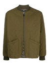 Men's Arcade Quilted Bomber Jacket Military Khaki - A.P.C. - BALAAN 1