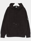 Lens Detail Hoodie Black - CP COMPANY - BALAAN 4