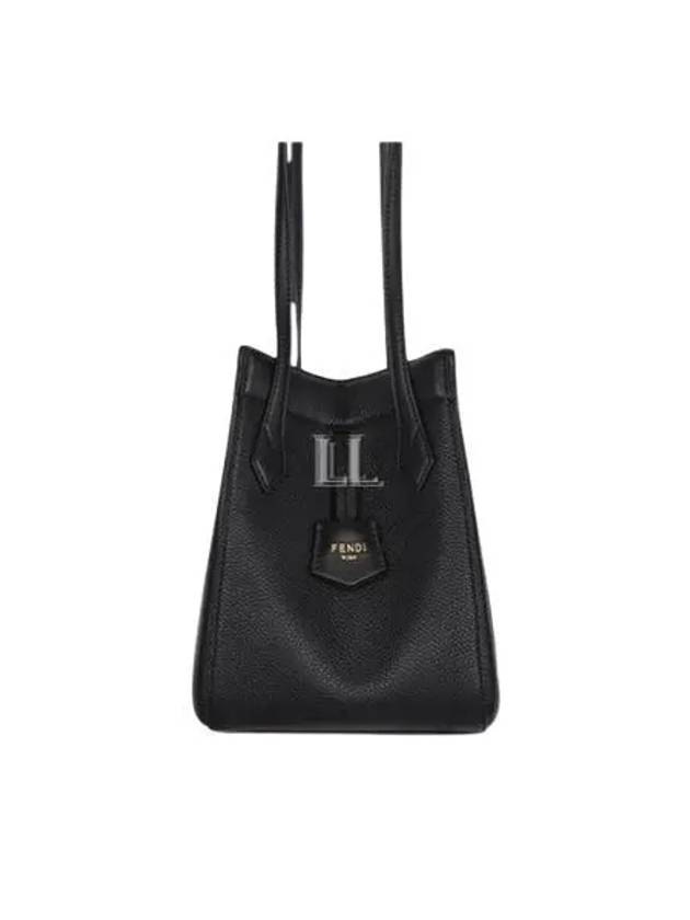 Origami Small Shoulder Bag Black - FENDI - BALAAN 2