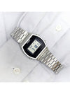 Men's Vintage Square Metal Electronic Wrist Watch - CASIO - BALAAN 2