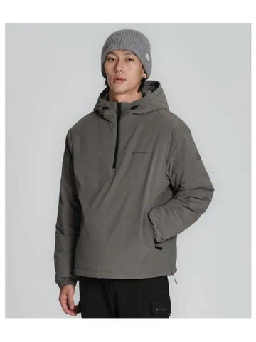 Pro lightweight down anorak Dark Khaki S23WUTDJ34 - SNOW PEAK - BALAAN 1