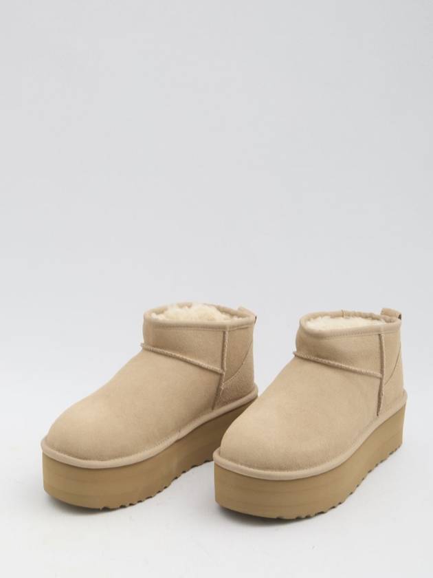 Classic Ultra Mini Platform Winter Boots Sand - UGG - BALAAN 6