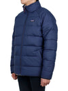 Silent Reversible Fleece Down Jacket Navy - PATAGONIA - BALAAN 5