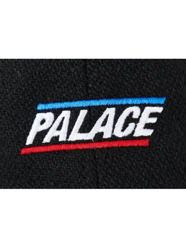 Basic A Wool 6Panel Cap Black - PALACE - BALAAN 5