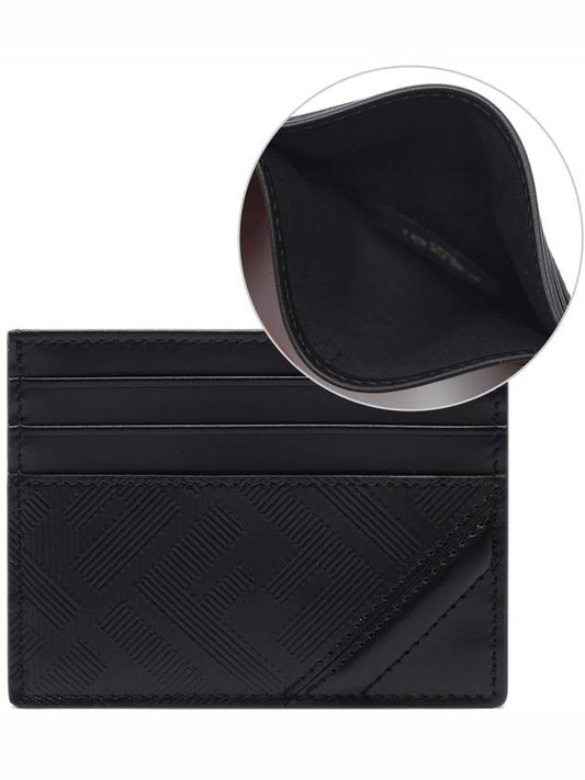 Shadow Diagonal Card Wallet Black - FENDI - BALAAN 2