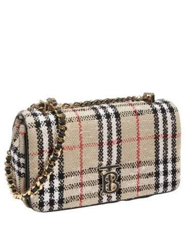 Vintage Check Boucle Small Lola Bag - BURBERRY - BALAAN 1